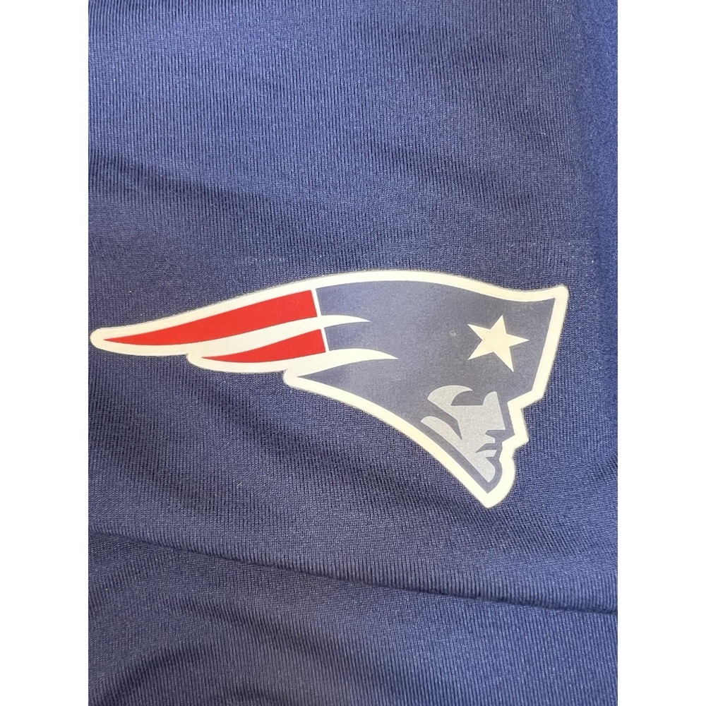 Fanatics Patriots 1/4 Zip Pullover Men's L NFL Team Apparel Blue STEALTH NWT - Picture 5 of 12